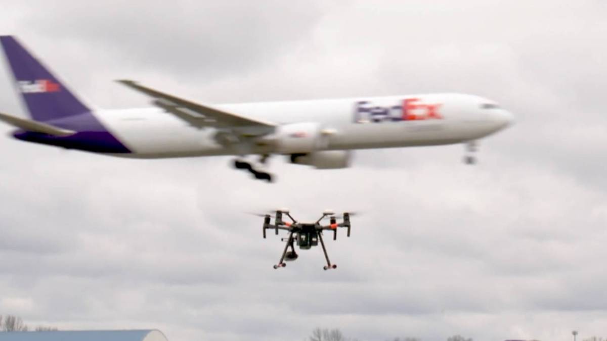 FedEx DOT drone Memphis