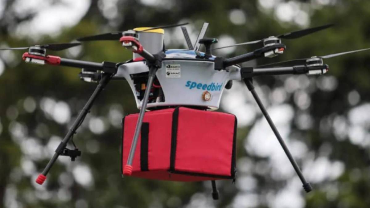Speedbird drone delivery Brazil