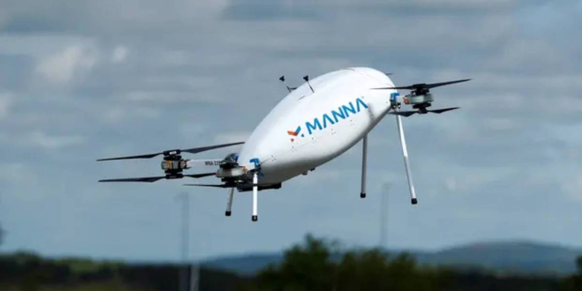 Tesco deliveries drone Ireland