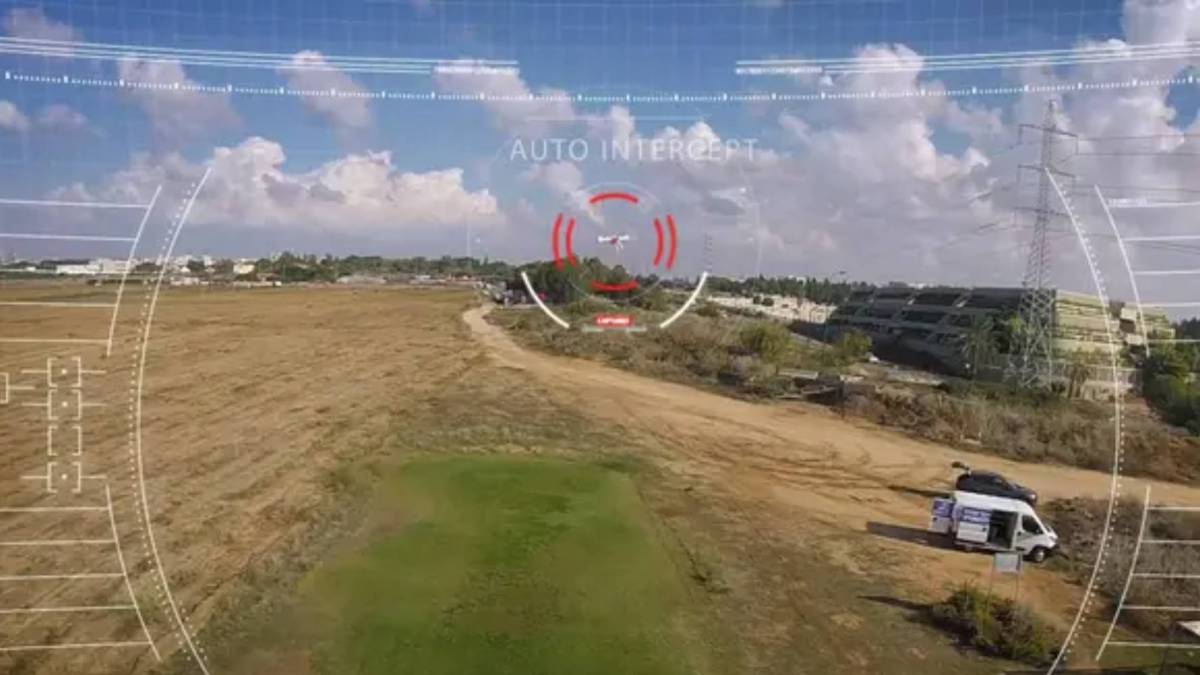 US Israeli-built drone interception
