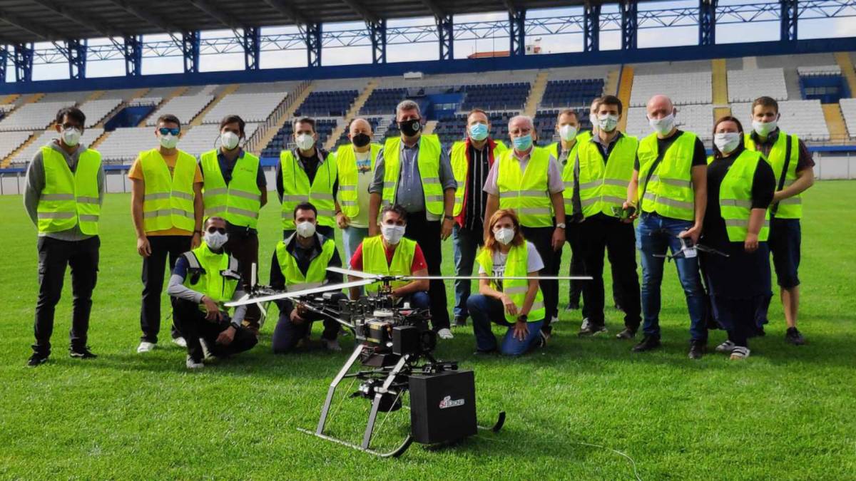 5G drones network connection events