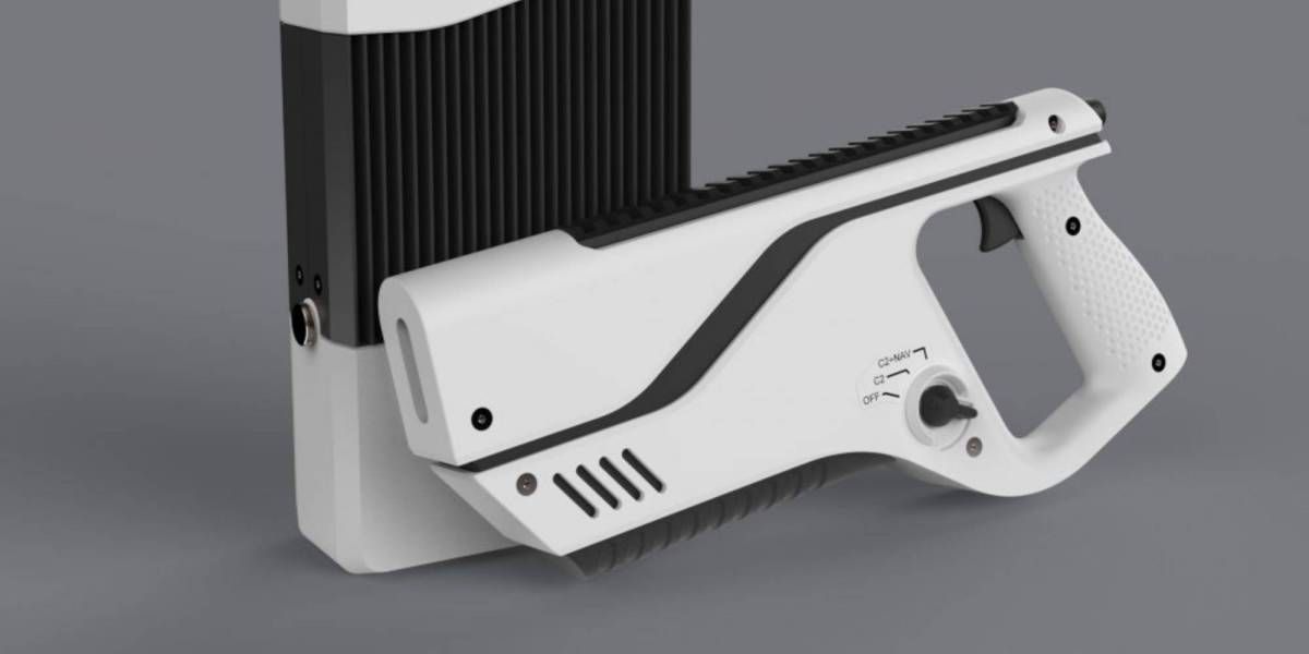 Paladyne E1000MP pistol-sized drone gun
