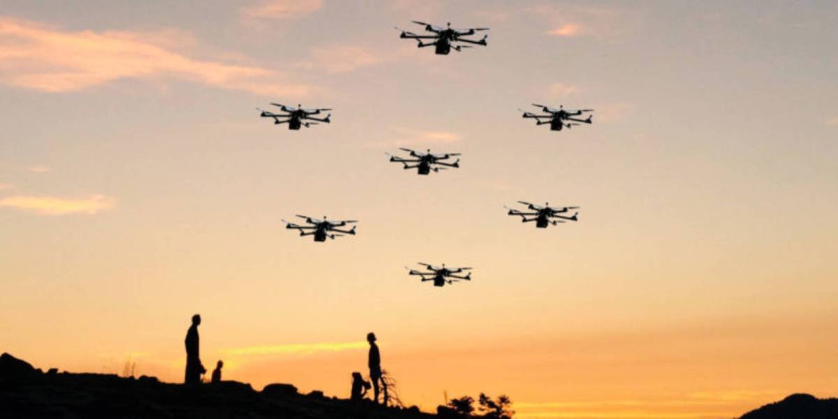 drone swarm operator