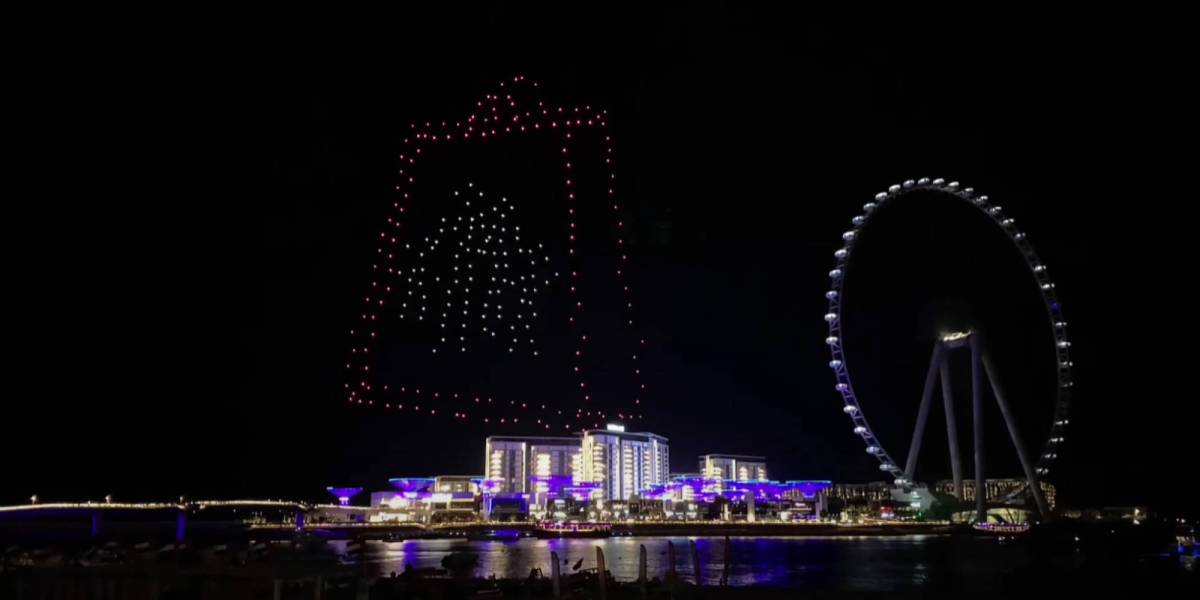 Dubai Shopping Festival drone show