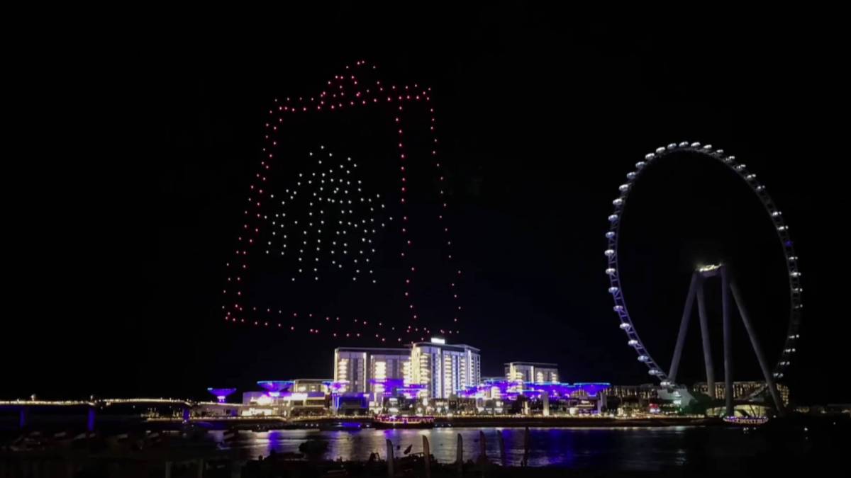 Dubai Shopping Festival drone show