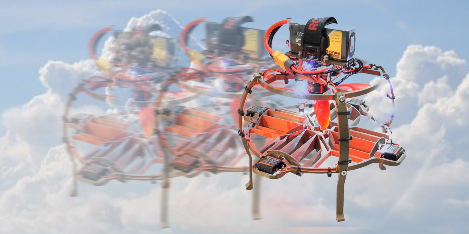 Single-rotor drone: A novel design makes it possible - DroneDJ