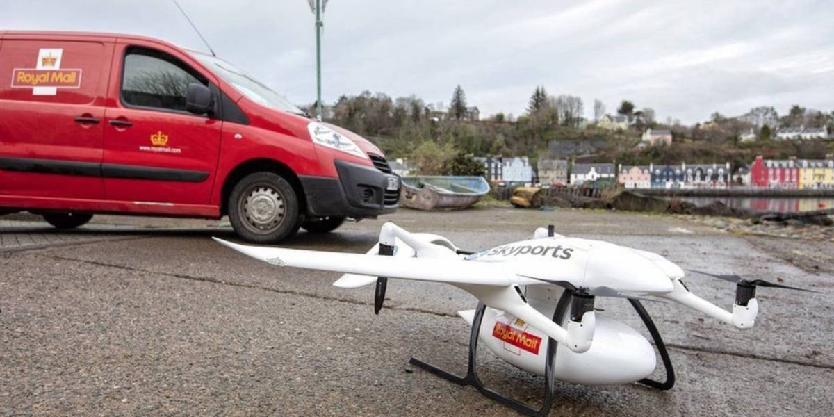 Scottish island delivery drones trial