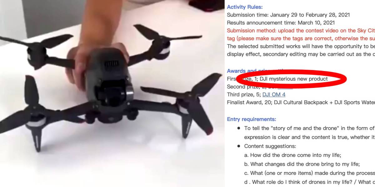 DJI FPV drone release