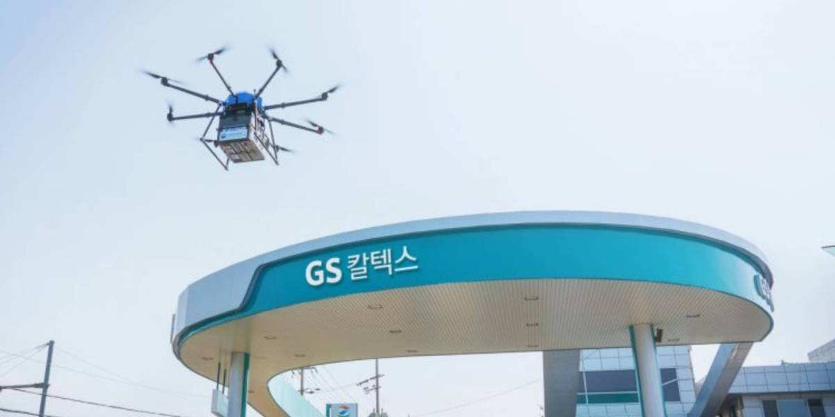 South Korea drone delivery