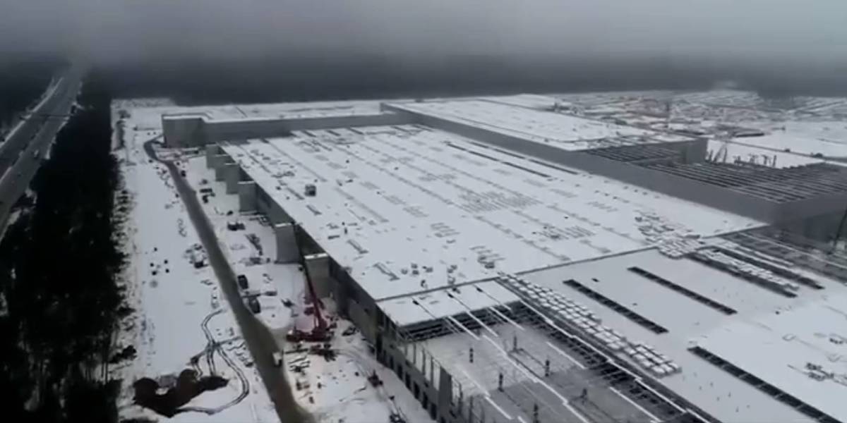 Elon Musk Tesla's Berlin Gigafactory