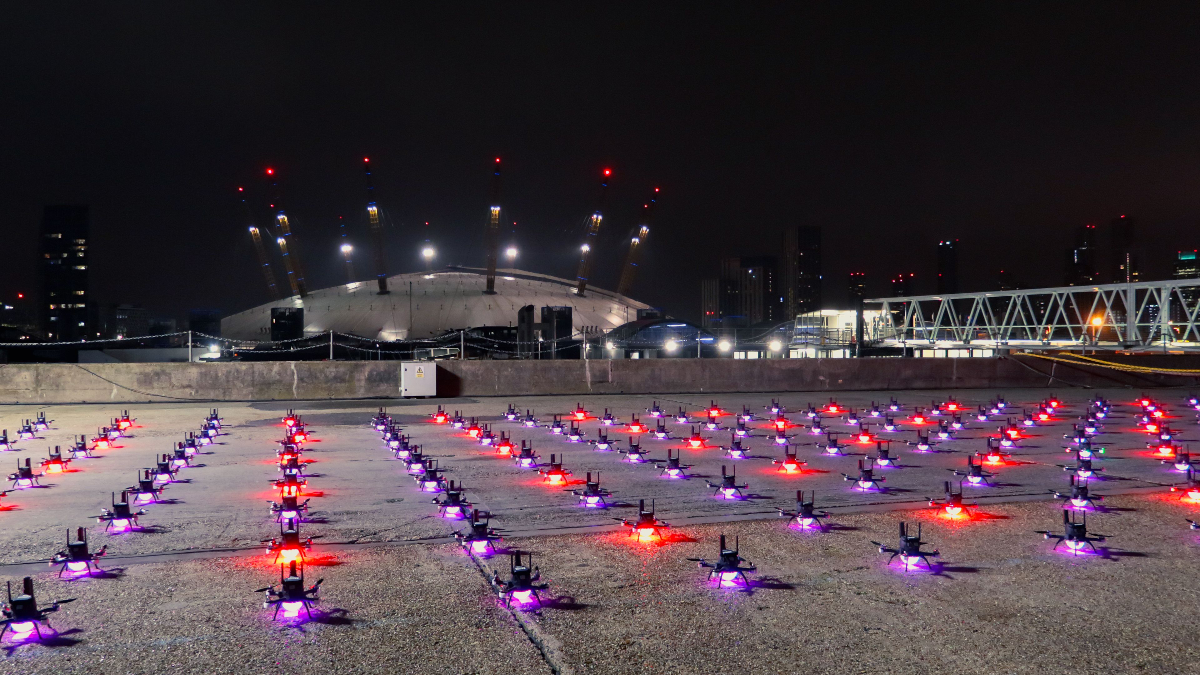 A look behind London's huge New Year's drone light show - DroneDJ