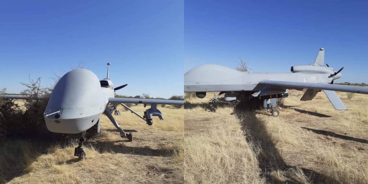 U.S. Africa Command's MQ-1C drone