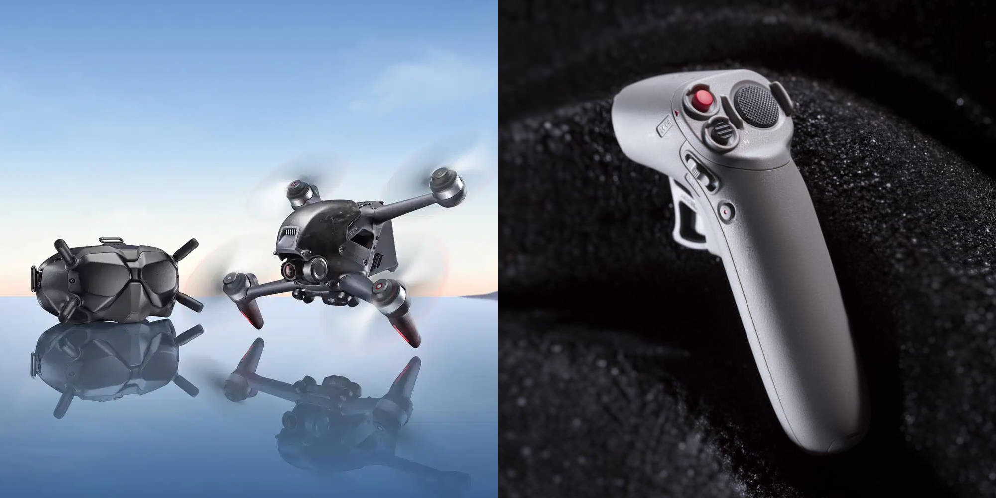 DJI in court over its unreleased FPV drone and motion controller