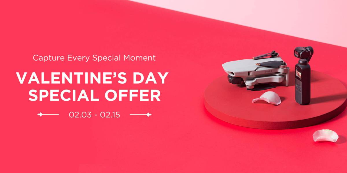 DJI's Valentines Day offerings