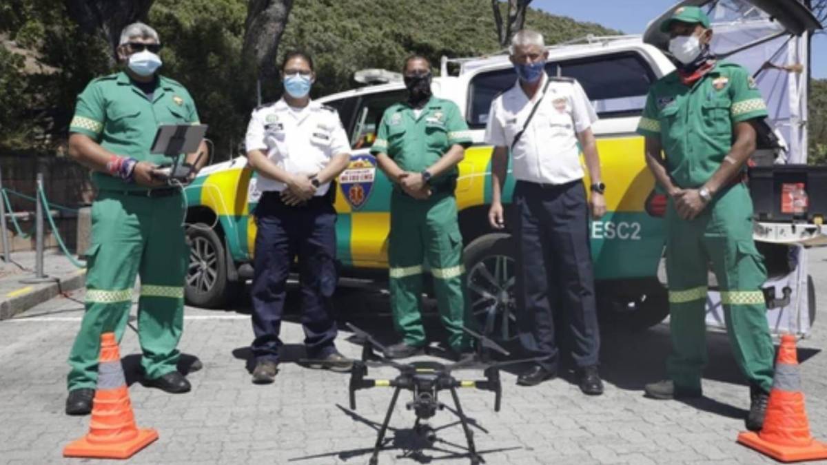 Drones save South African patients