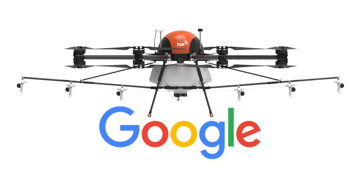 Google firefighting drones FAA