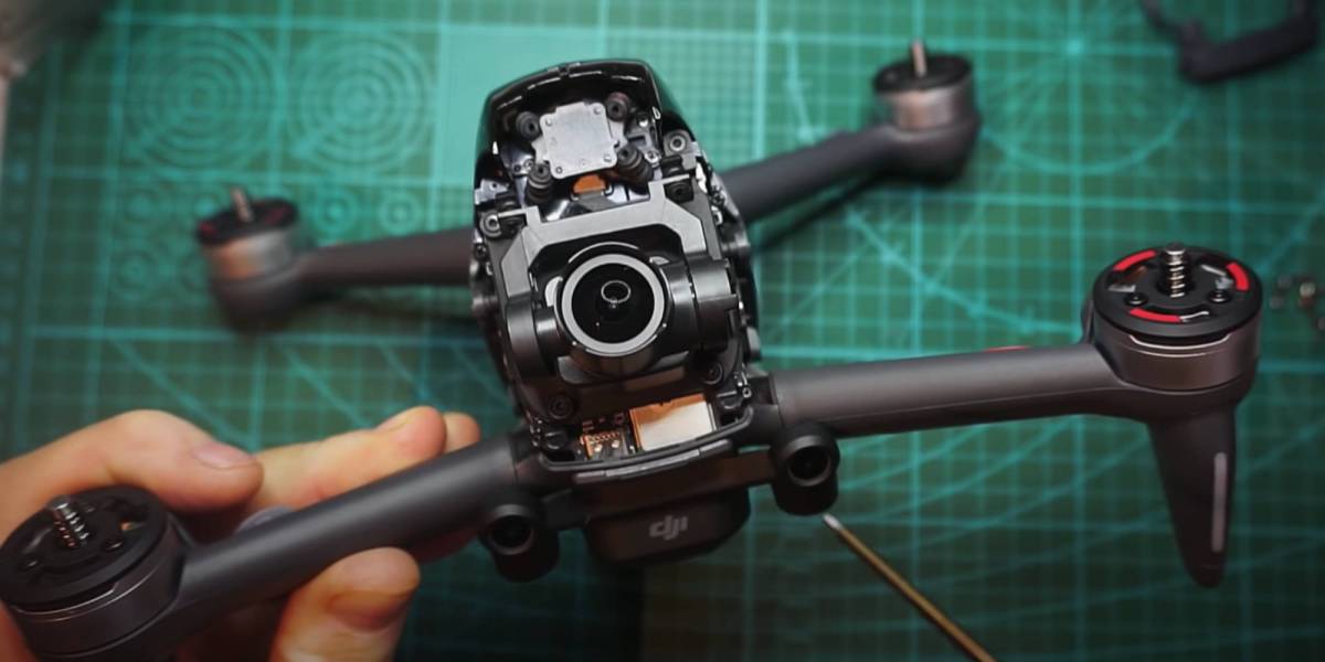 DJI FPV drone teardown
