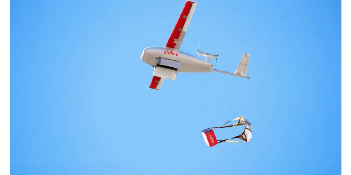 Zipline drone deliveries
