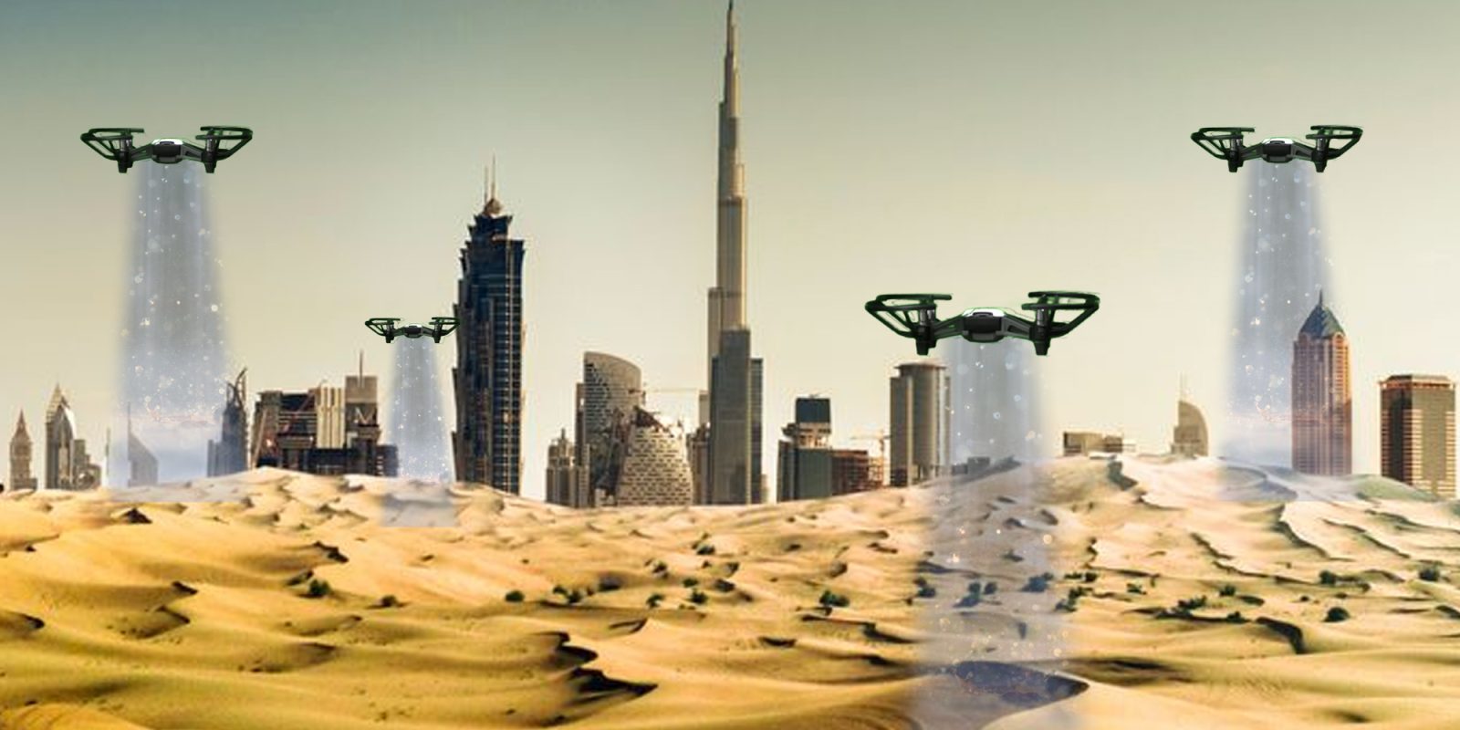Can drones make it rain in the United Arab Emirates?