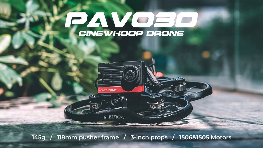 BETAFPV releases new PAVO30 sub-250 cinewhoop drone - DroneDJ