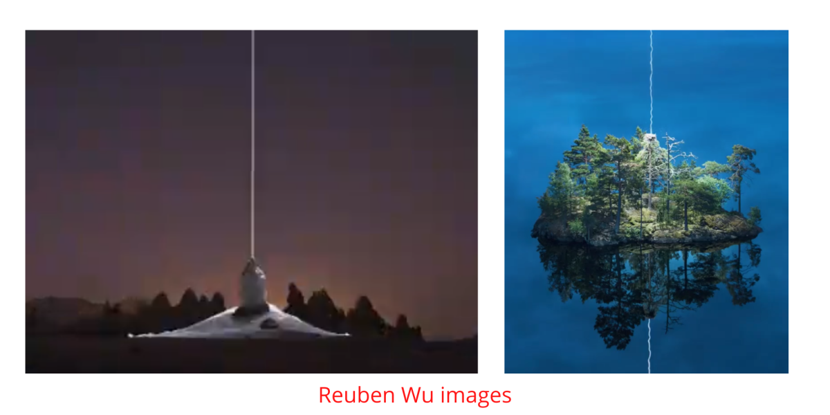 Reuben Wu drone art NFT