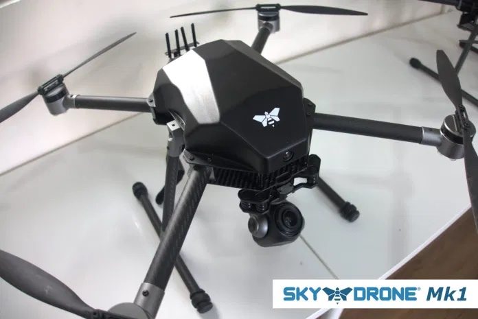 Sky Drone запускает первый подключенный по 5G дрон RTF
