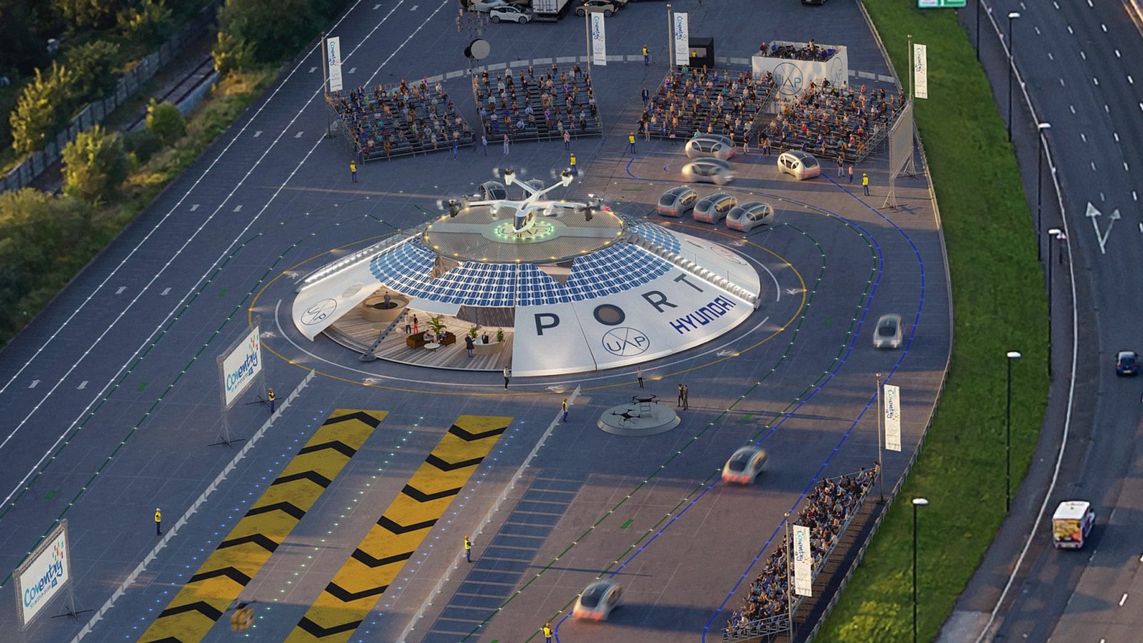 Urban-Air Port eVTOL vertiport