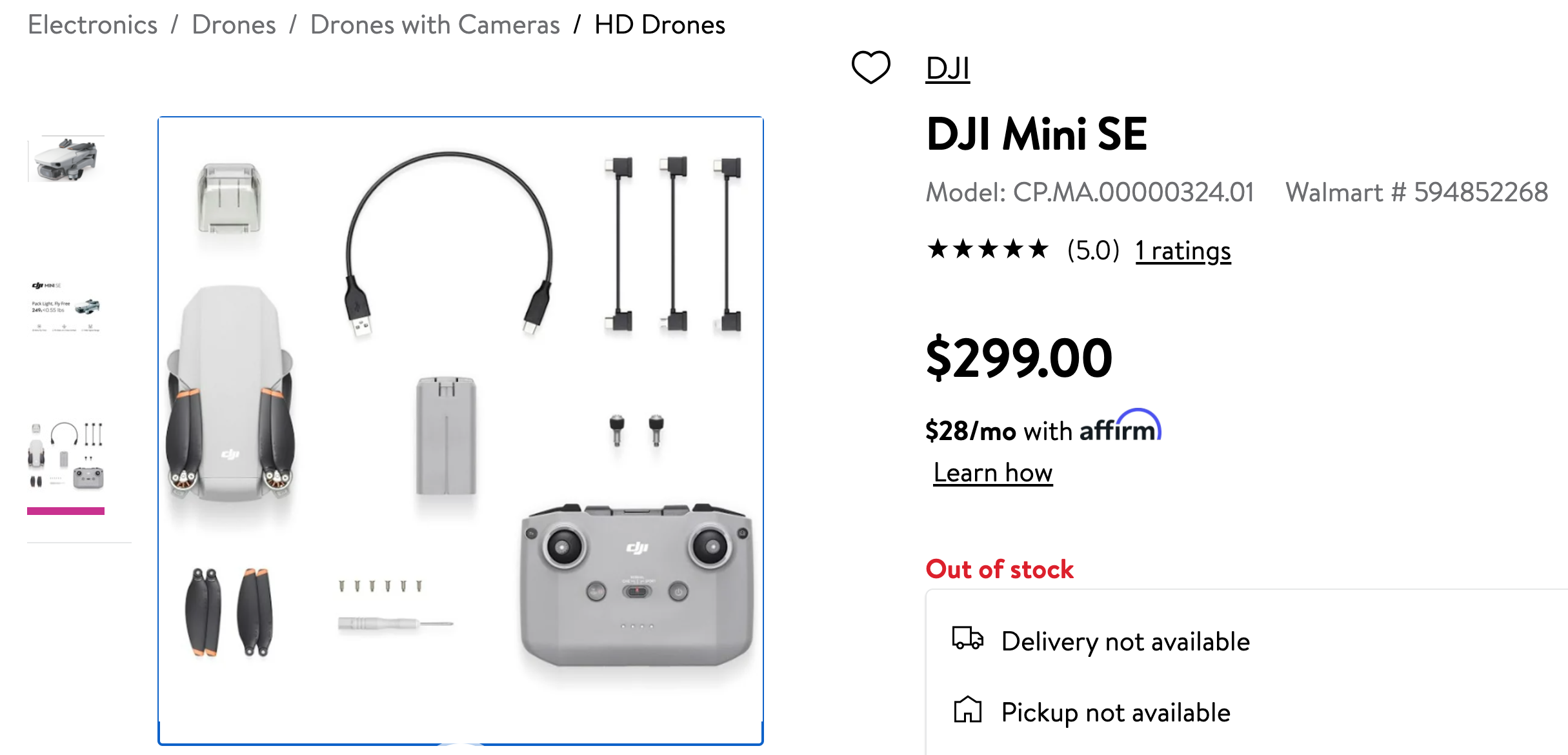 dji mini se controller