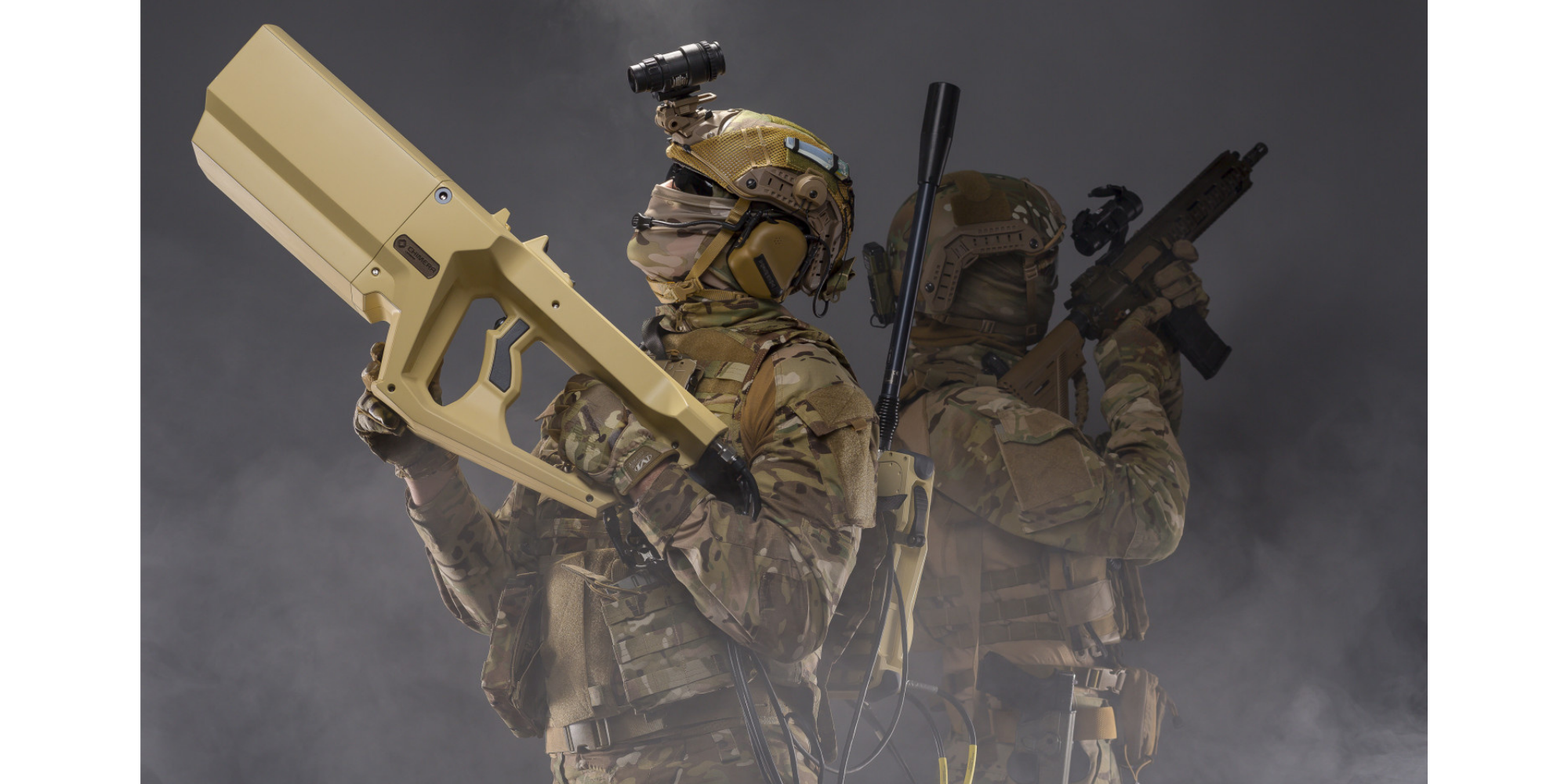 Spotted at the G7 Drone countermeasure "guns" DroneDJ