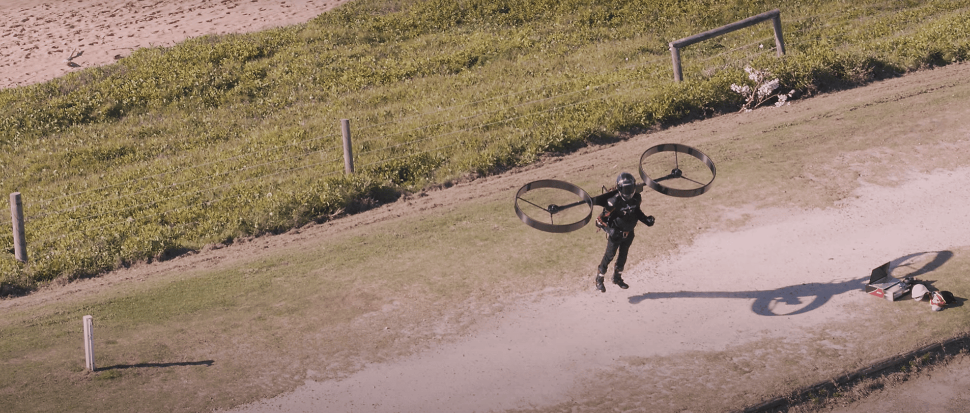 Manned drone, backpack helicopter, electric jetpack? What is CopterPack?