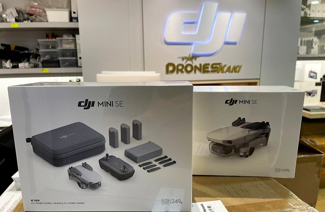 drone dji mini se fly more