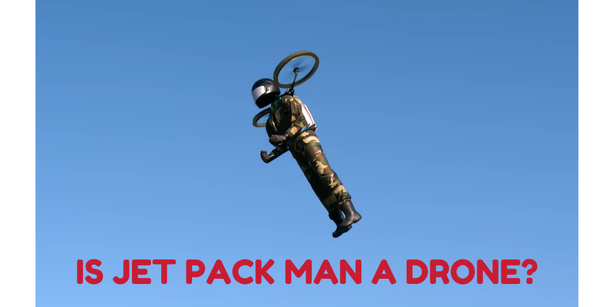 Jet Pack Man LAX drone