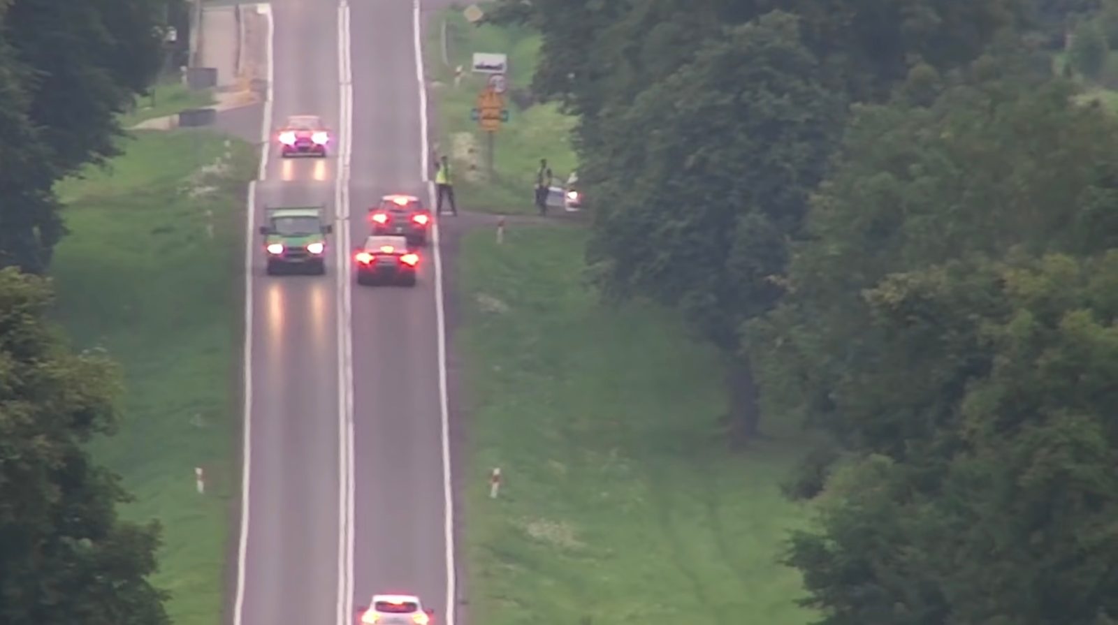 Poland police drones drivers