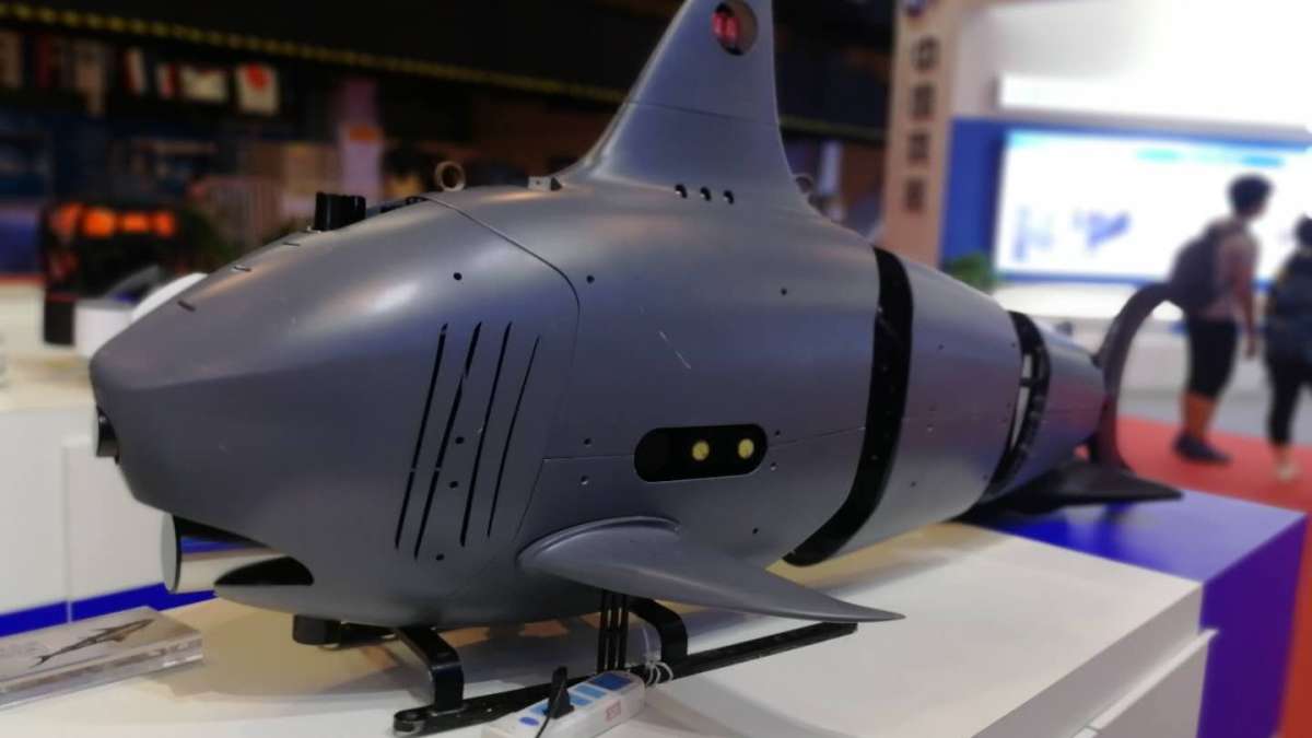 China military shark drone