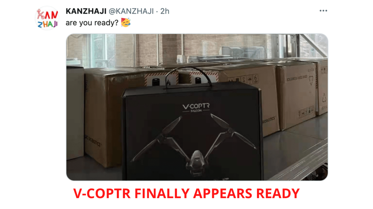 V-COPTR Falcon drone