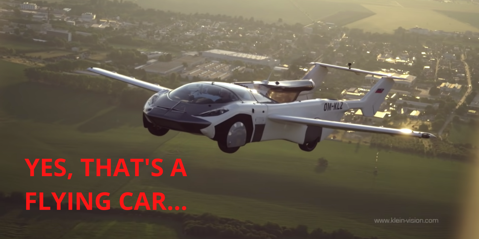 Yes, this Klein Vision flying car is real [Video] - DroneDJ