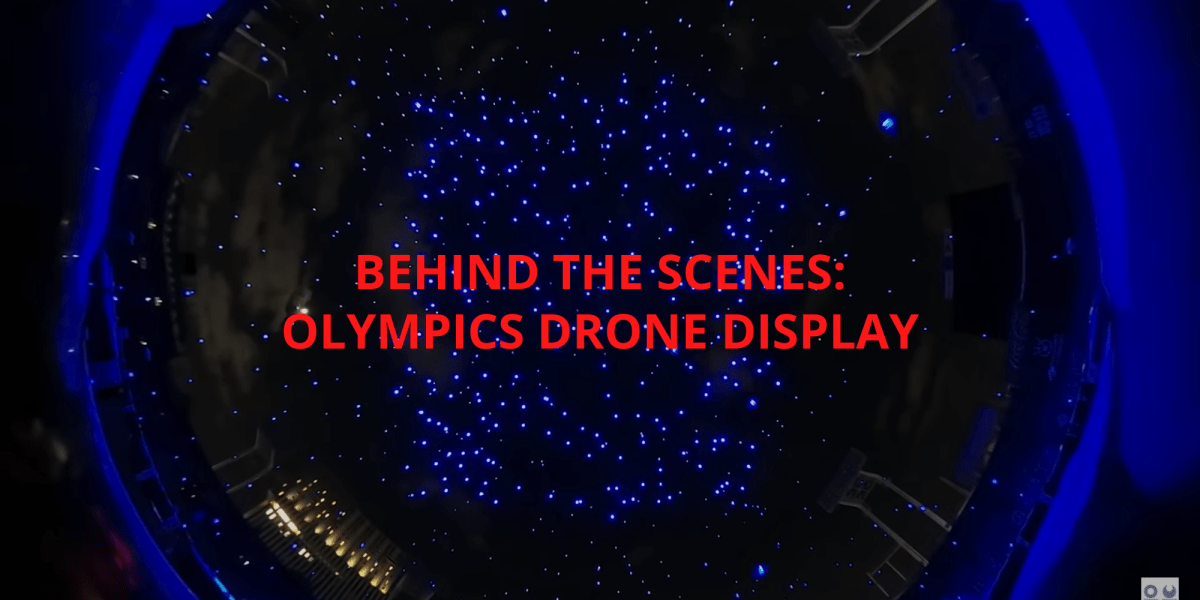 tokyo olympics drone globe