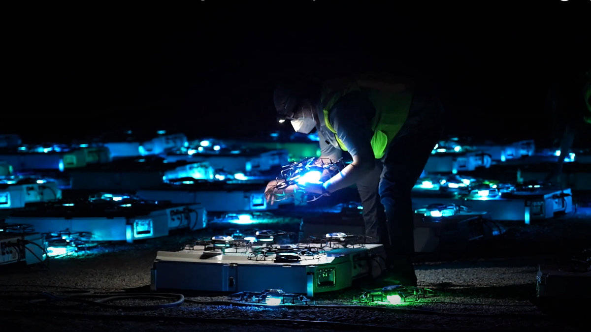 Kimbal Musk acquires Intel Drone Light Shows business