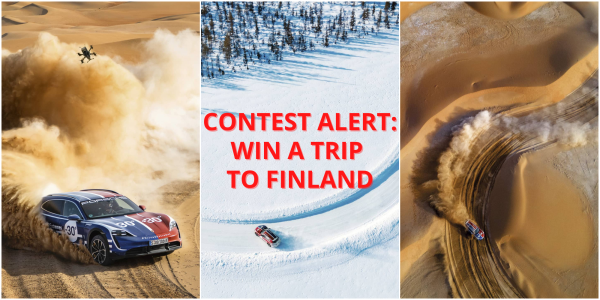 porsche johnny fpv finland trip contest