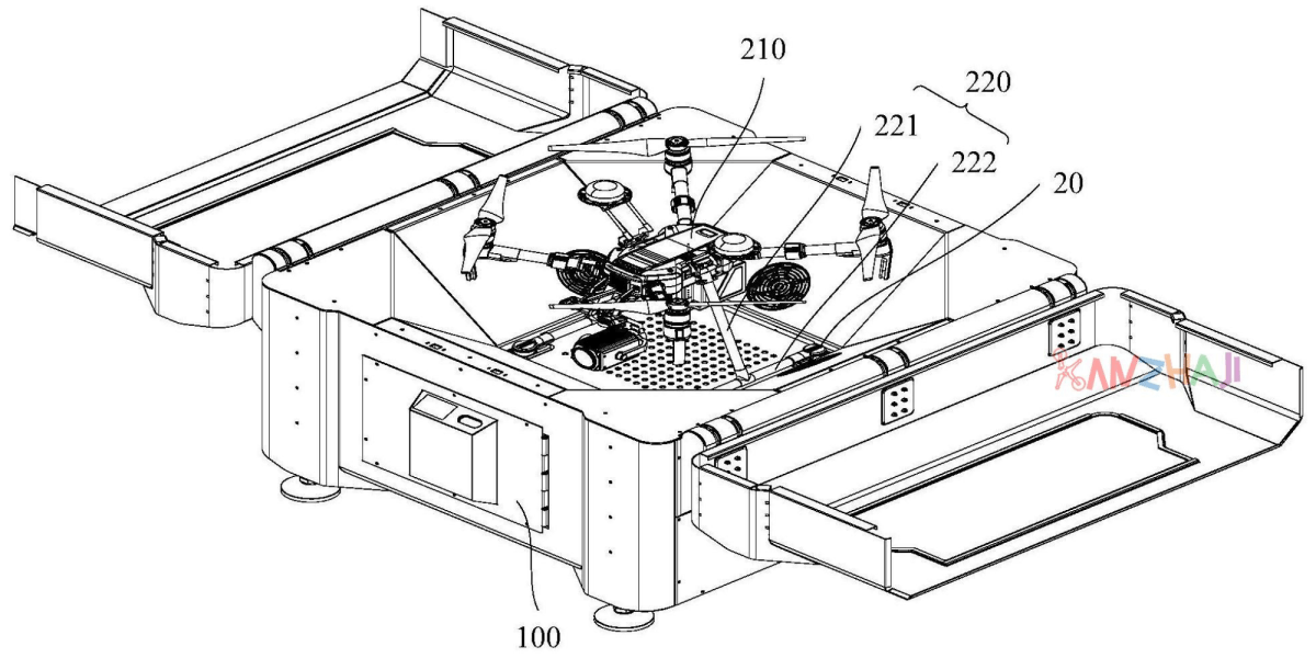 DJI drone-in-a-box patent