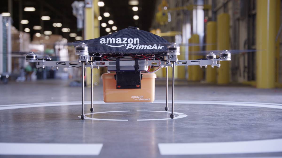amazon drone delivery crash