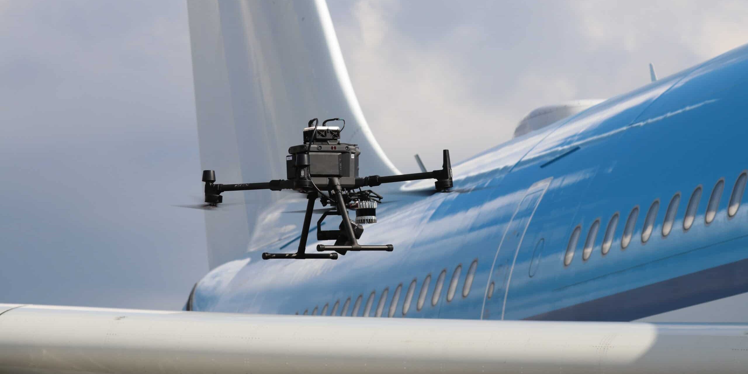 DJI drone use for outdoor Airbus A330 inspection creates European history