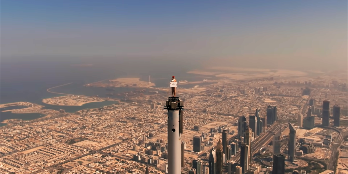 emirates burj khalifa ad