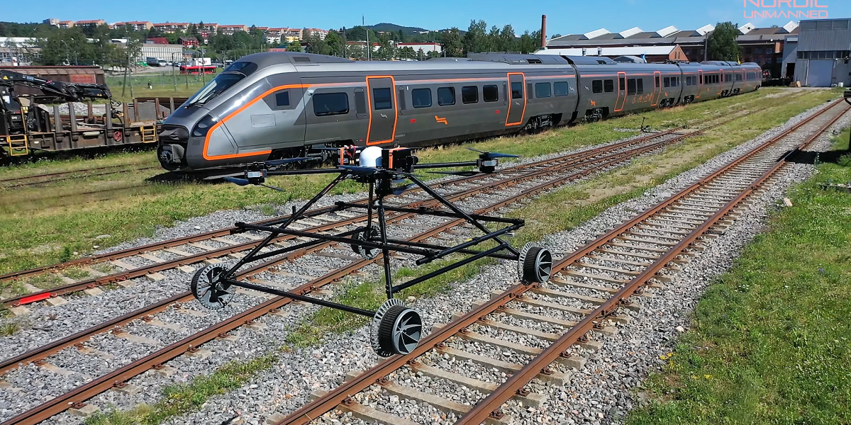 railway drone
