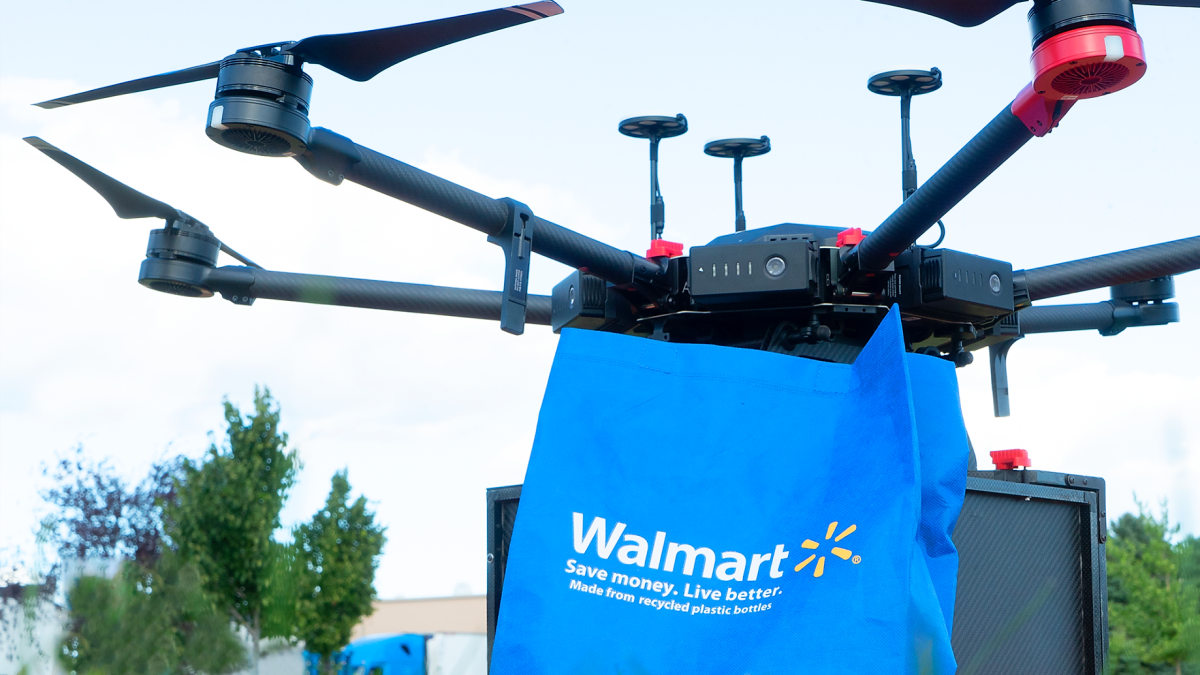 Walmart drone deliveries