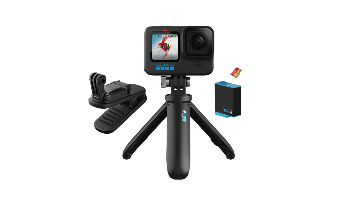 Launch offer: Save $210 on GoPro Hero 10 Black accessories bundle