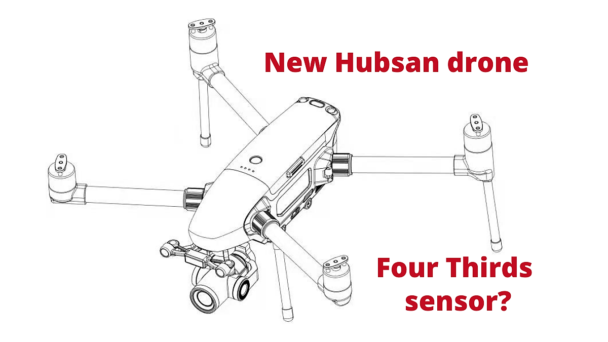 hubsan new drone four thirds sensor