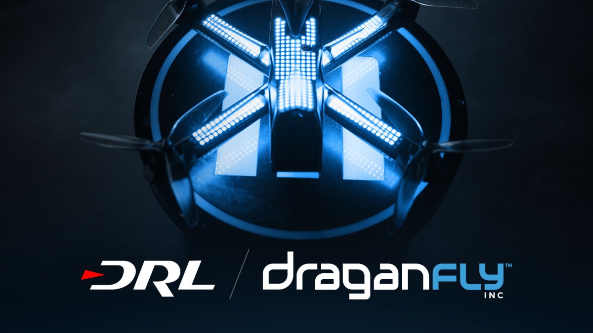 drone racing league draganfly