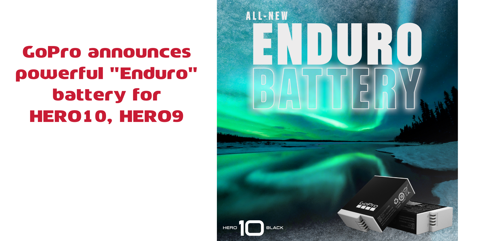 GoPro announces powerful Enduro battery, firmware upgrade - DroneDJ