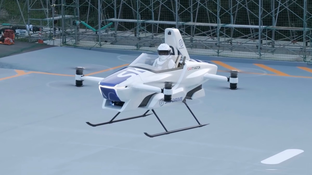 SkyDrive flying car